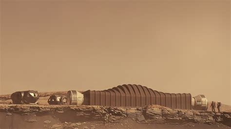 Big And Icon To 3d Print Structure Exploring New Martian Vernacular