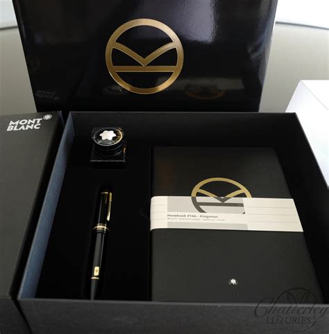 Montblanc Meisterst Ck Kingsman Special Edition Coffret Fountain Pen Set