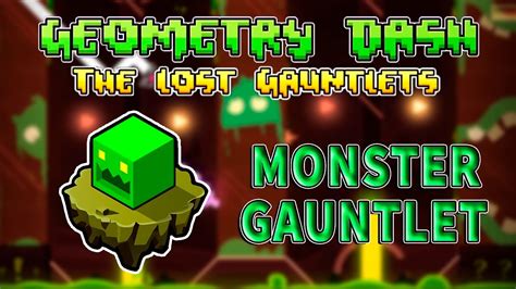 Monster Gauntlet All Levels All Coins 13 29 Geometry Dash