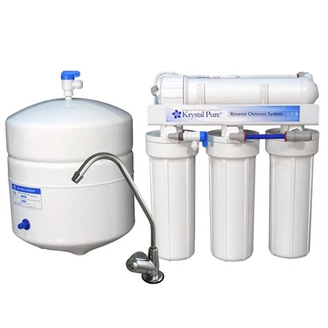 Krystal Pure Triple Stage Reverse Osmosis Filtration Under Sink Water Filtration System At