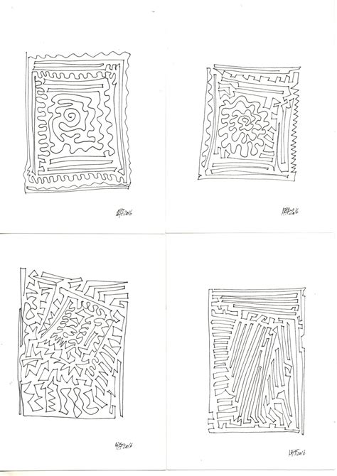 Caderno Aquariano ☼: Doze desenhos - Linha única