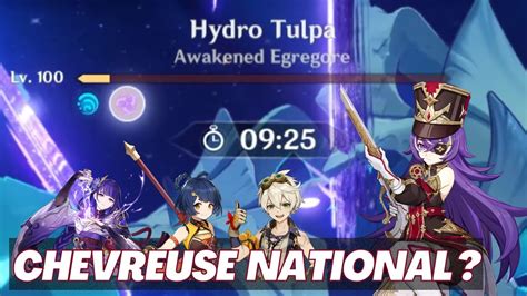 This Chevreuse Team Kills Hydro Tulpa In 35 Seconds Chevreuse