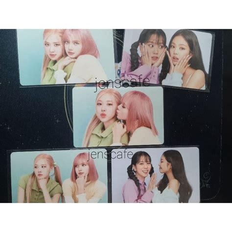 Jual Blackpink Welcoming Collection Unit Photocard Jensoo Chaelisa