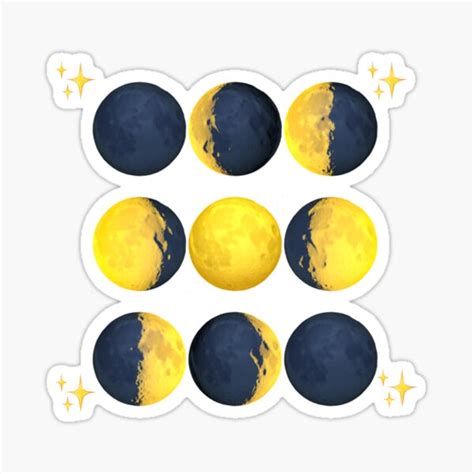 Moon Calendar Emoji - Meryl Keeley