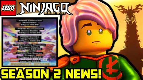 More New Season 2 Info 🐉 Ninjago Dragons Rising Summer 2024 News And Set Leaks Youtube