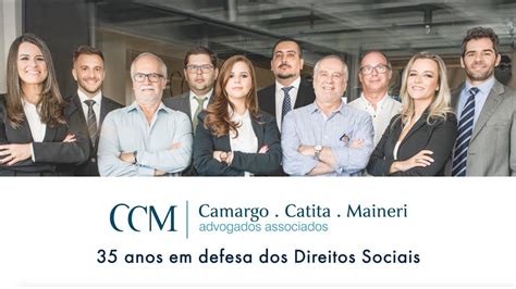 Vídeo institucional 35 anos da CCM Advogados YouTube