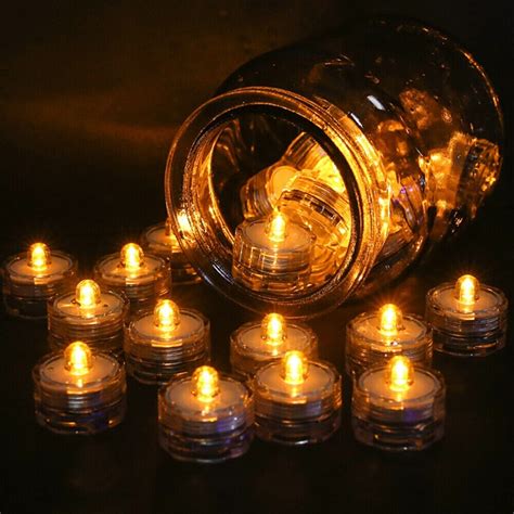 Waterproof LED Submersible Tea Lights for Wedding and Party Decoration | Michaels