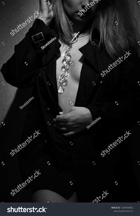 Naked Woman Black White Photography Stock Photo 1268454802 Shutterstock