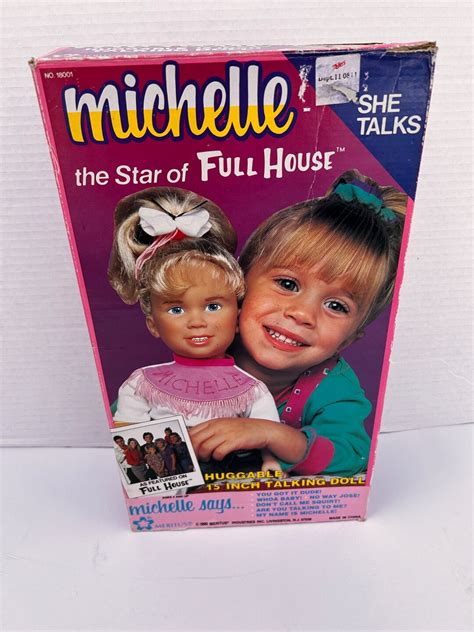 1991 Talking Michelle Doll From Full House In Box Etsy