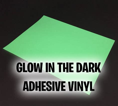 glow   dark adhesive vinyl  myvinylcircle