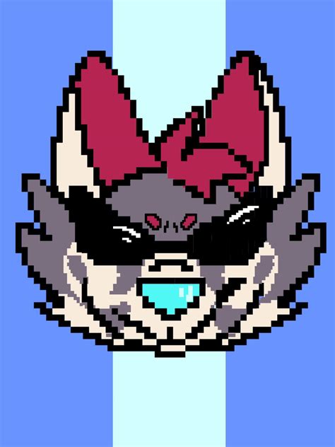 Luca Pixel Art Wolf Amino Amino