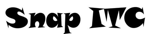 Snap Itc Font