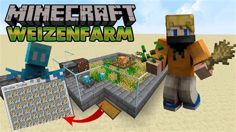 Afk Weizenfarm In Minecraft Java Tutorial Youtube