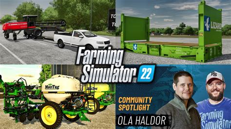 Farm Sim News Swather Update Flat Rack Community Spotlight More