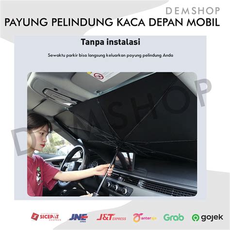 Jual Payung Dan Pelindung Penutup Kaca Depan Mobil Dari Sinar Matahari