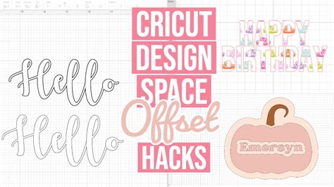 7 OFFSET HACKS IN CRICUT DESIGN SPACE WAYS YOU CAN USE THE OFFSET