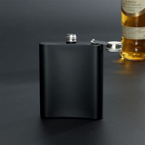 Porta Whisky 7oz Personalizado Omega Brindes