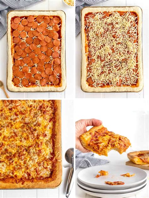 Sheet Pan Pizza - The BakerMama