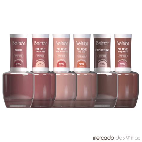 Kit Traditional Nail Polishes Nude Beltrat Manicure Collection SHEIN USA