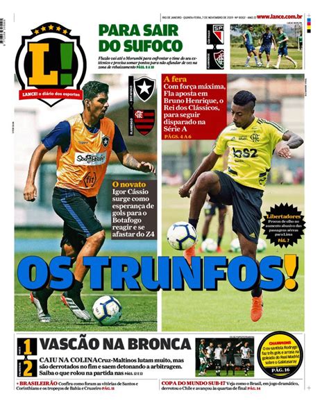 Veja Como A Imprensa Destacou A Derrota Do Vasco Para O Palmeiras