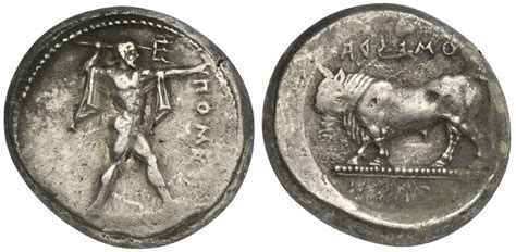 NumisBids Bertolami Fine Art E Auction 92 Lot 106 Northern Lucania