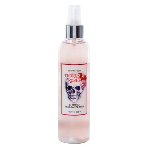 Five Below Thorns N' Roses Shimmer Fragrance Mist 8oz at Hamilton Place