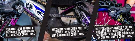 Muc Off 637US All Weather Motorcycle Chain Lube 400 Millilitres