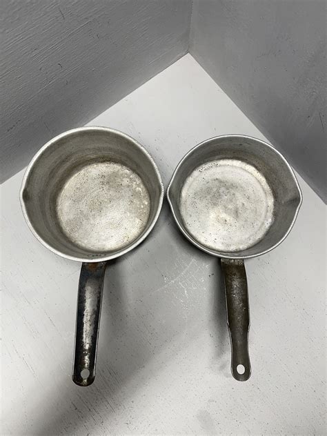 Vintage Wear Ever Aluminum Camping Saucepan Set Etsy