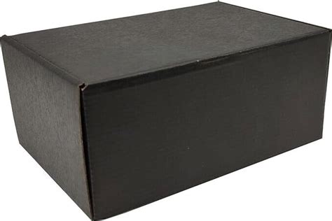 Small Black Shipping Boxes For Small Business Pack Of 25 6x4x2