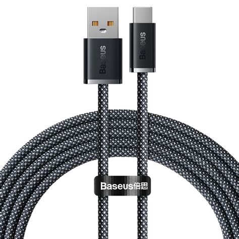 Baseus Dynamic Series Usb Usb C Kabel W M Skifergr