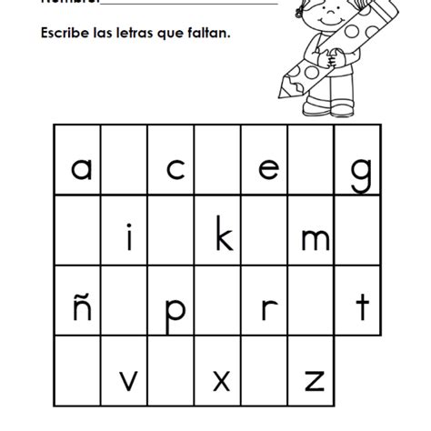 Abecedario Para Completar Lectoescritura Abecedario Letras Del Abecedario Lectoescritura