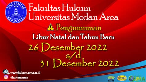 Pengumuman Libur Natal Dan Tahun Baru 2023