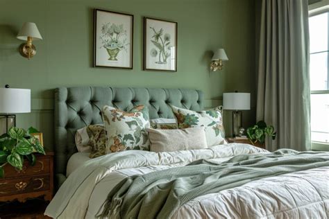 14 Moody Green Bedroom Ideas for a Serene Retreat! - My Decor Inspo