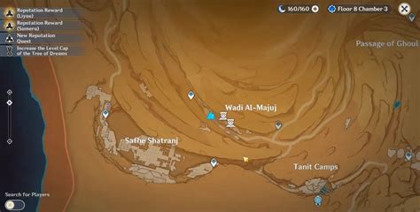 Wadi Al Majuj Sacred Seal Locations in Genshin Impact - Followchain