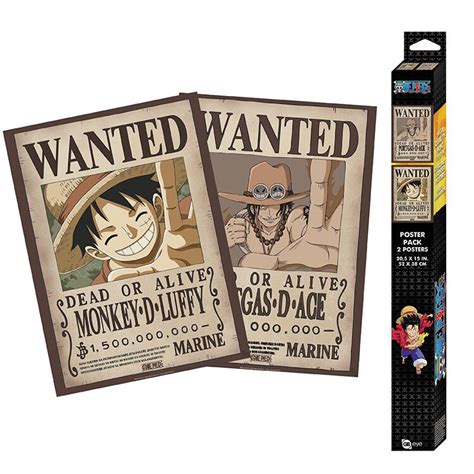 Gift Set One Piece Wanted Luffy Ace Tips For Original Gifts