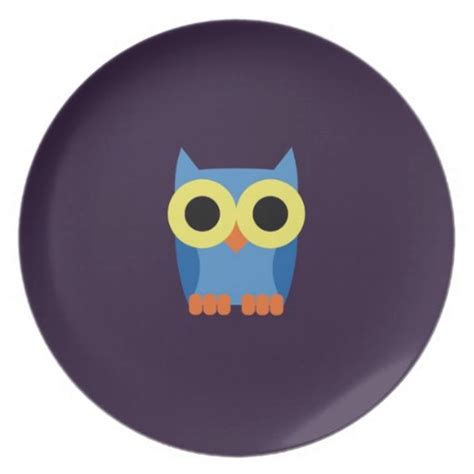 EL BUHO BOO - EL BUHO BOO PLATES | Zazzle