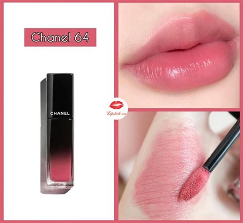 Son Kem Chanel 64 Exigence Hồng Hoa Đỉnh Nhất Rouge Allure Laque