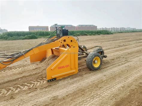 Agricultural Laser Land Leveler Tractor Mounted M M Telescopic