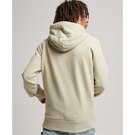 Superdry Code Core Sport Zip Hoodie Beige Dressinn