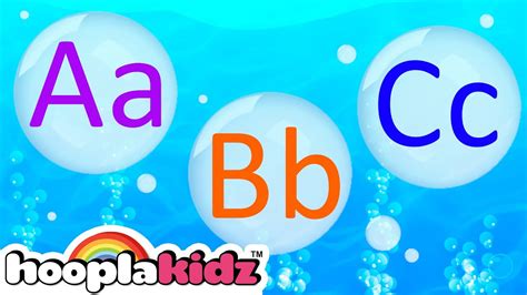 Phonic Song Learning Alphabets From A Z Hooplakidz Youtube