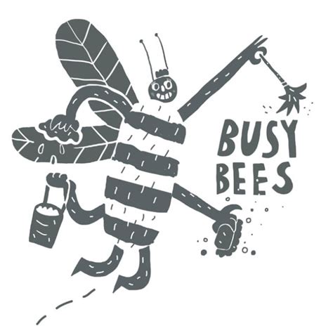 BUSY BEES LOGO | Jess Smart Smiley: the Internet Version