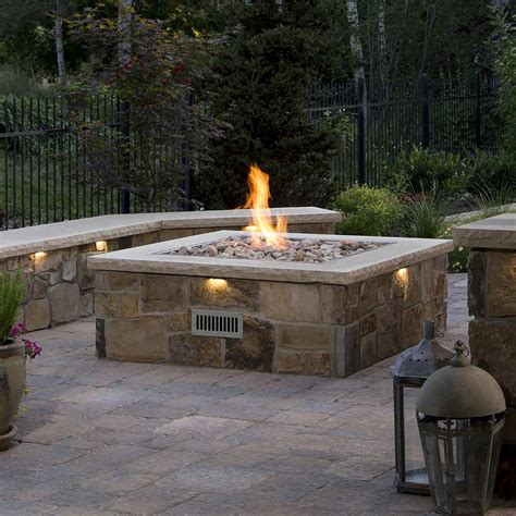 How to build a fire pit propane - Builders Villa