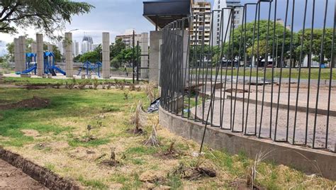 50 años después el parque Las Heras Elisa recupera su histórica fuente