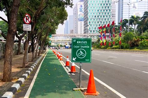 Berlaku Besok Ini 30 Lokasi Khusus Pesepeda Di Jakarta PONTAS ID