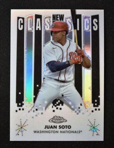 Juan Soto NC 2 Prices 2022 Topps Chrome New Classics Baseball Cards