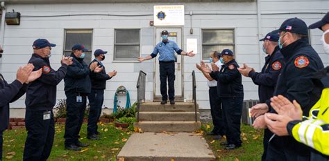 Fire Marshal Dan Of Sayville Gets A Pretty Cool Send Off From Islip