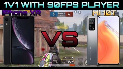 Iphone Xr Vs Mi 10t🥵🔥60fps Vs 90fps🥵🔥 Who Wins👿 Tdm Comparsion⚡