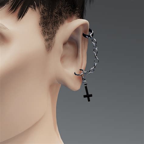 Cross Earring Left Ear on Sale | bellvalefarms.com