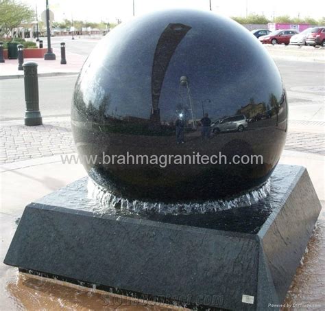 Black Granite Balls Granite Bal Sphere Fountain Ball Fountain From