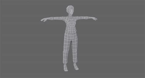 ローポリ都市人物モデル 3dモデル 29 Fbx Max Free3d